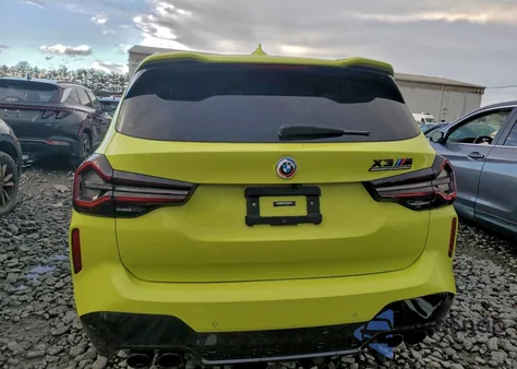 2023 BMW X3 M из США, поврежденный, VIN 5YM13EC09P9P74085